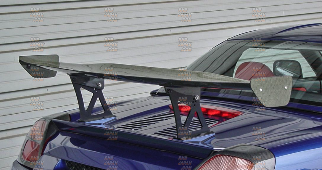 Sard GT Wing Fuji 1510mm Carbon Fiber Plain Weave 640mm Mount